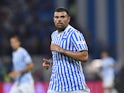 SPAL's Andrea Petagna pictured in action in August 2019