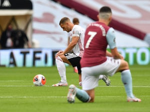 Villa, Sheff Utd players take knee on opening whistle