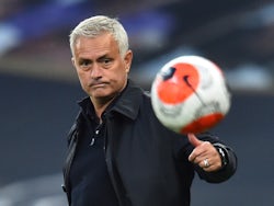 Tottenham Hotspur manager Jose Mourinho pictured on June 19, 2020