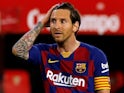 Barcelona captain Lionel Messi pictured on June 19, 2020