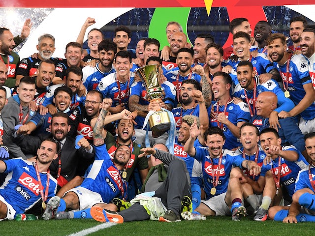 European roundup: Napoli beat Juventus on penalties to win Coppa Italia