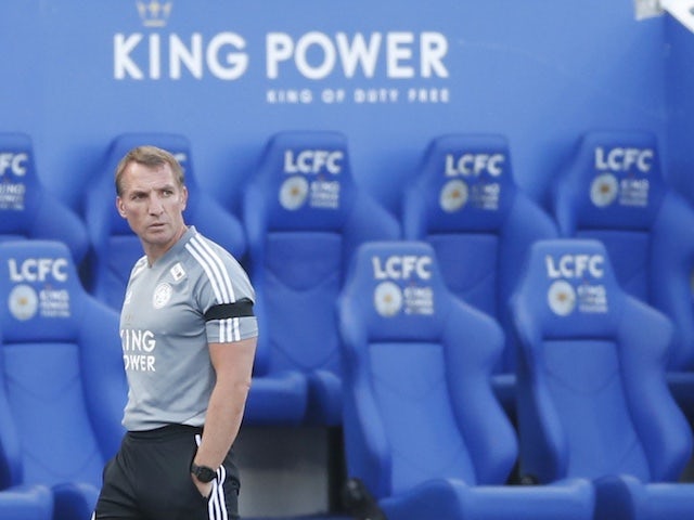 Brendan Rodgers confident Leicester will overcome blip to finish in top four