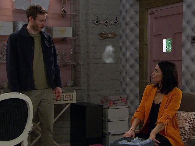 Jamie is furious with Leyla on Emmerdale on July 8, 2020