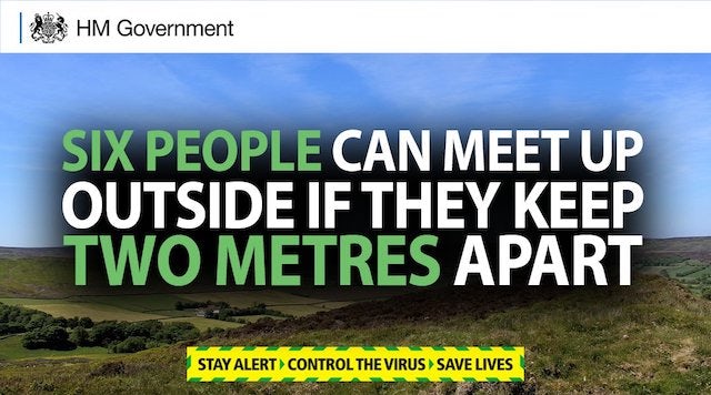 Latest coronavirus PSA banner