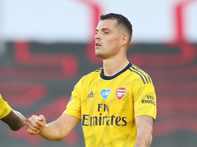 Granit Xhaka not afraid to play in front of Arsenal fans