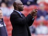 Iffy Onuora in charge of Swindon in 2006