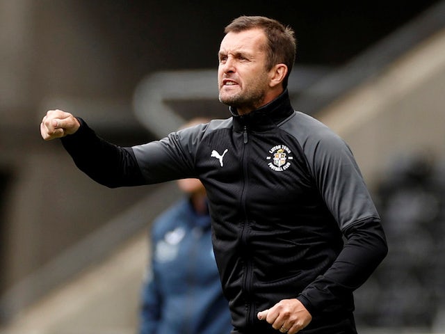 Luton manager Nathan Jones will 