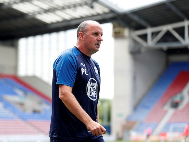 Wigan Athletic manager Paul Cook pictured on June 27, 2020