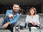 Rylan Clark-Neal and his mother Linda on Celebrity Gogglebox series one