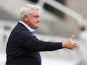 Newcastle United manager Steve Bruce pictured on June 21, 2020