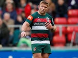 Tom Youngs in action for Leicester Tigers in April 2019