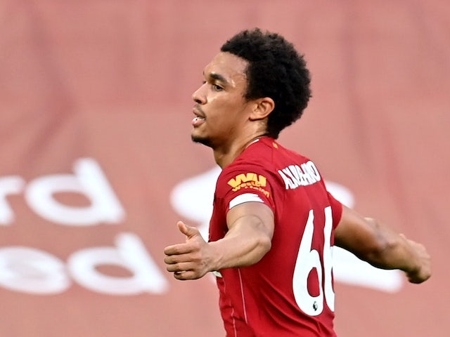 Thursday's sporting social: The fans are back and Alexander-Arnold is thrilled 