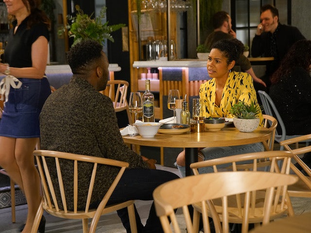 Michael tells Grace they should give things another go on Coronation Street on July 8, 2020