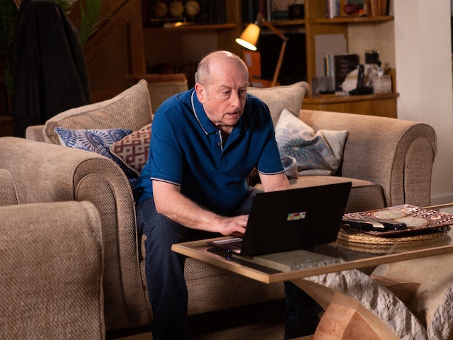 Geoff applies for a prison visit on Coronation Street on July 8, 2020