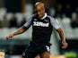 Derby County's Andre Wisdom in action on February 25, 2020
