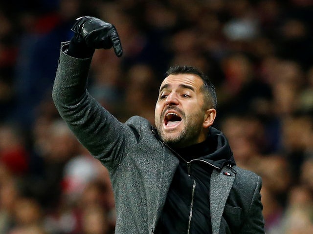 Granada manager Diego Martinez pictured in February 2020