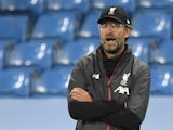 Liverpool manager Jurgen Klopp pictured on July 2, 2020