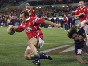 Picture of the day: Austin Healey scores winning try for Lions against Brumbies