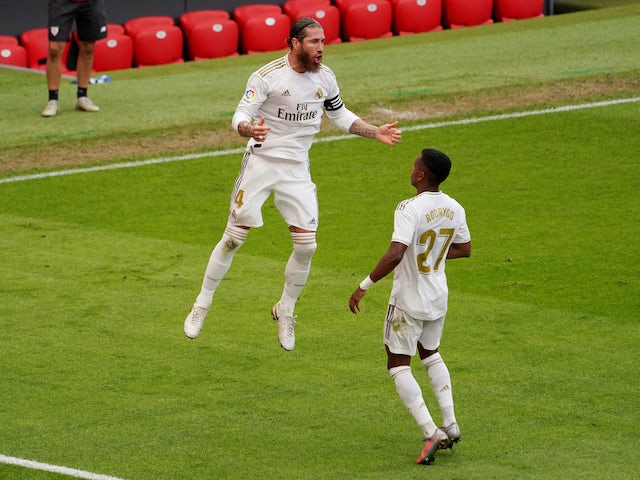 European roundup: Sergio Ramos scores again as Real Madrid close in on title