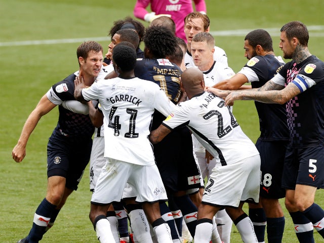Football Association charge Swansea City and Luton Town over melee