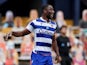 Reading's Yakou Meite celebrates scoring the third of his four goals against Luton on July 4, 2020