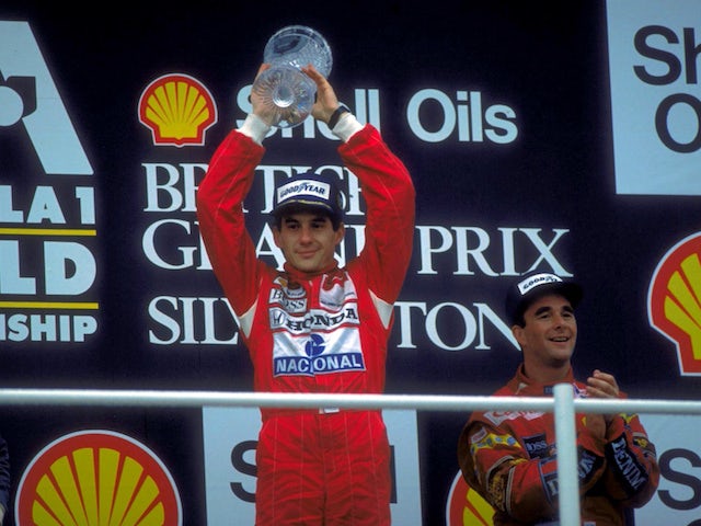 Picture of the day - Ayrton Senna wins 1988 British Grand Prix