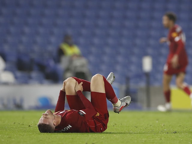 Team News: Jordan Henderson to miss Liverpool's clash with Burnley