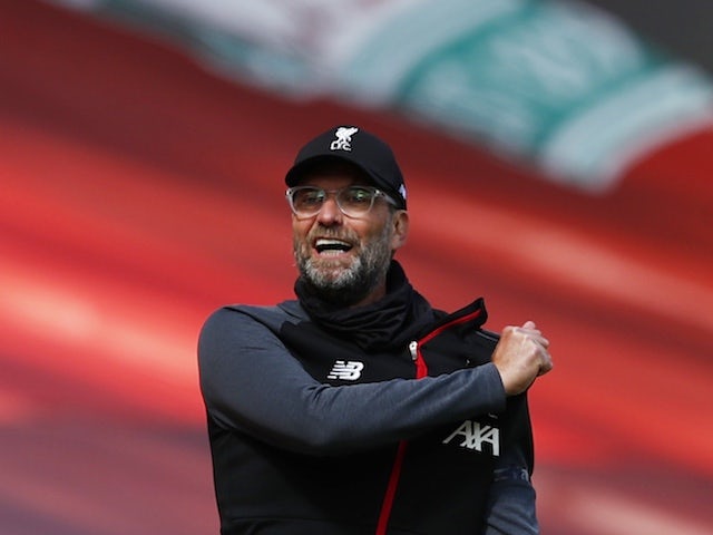 Liverpool manager Jurgen Klopp pictured on July 11, 2020