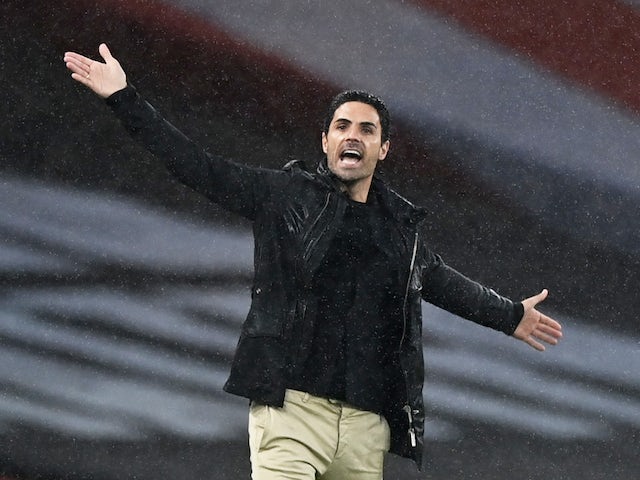 Mikel Arteta hints at changes for Liverpool clash after 