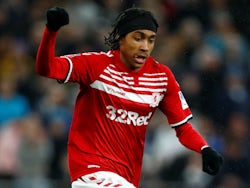 Djed Spence in action for Middlesbrough on January 14, 2020