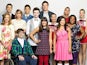 The original cast of Glee