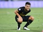 Inter's Lautaro Martinez pops a squat on July 16, 2020