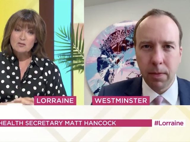 Lorraine Kelly grills Matt Hancock over Good Morning Britain boycott