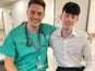 Doctor Alex George and his younger brother Llyr