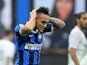 Lautaro Martinez in action for Inter on July 22, 2020