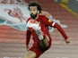 Mohamed Salah in action for Liverpool on July 22, 2020