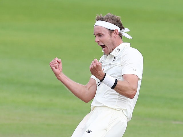 Stuart Broad completes six-wicket haul against West Indies