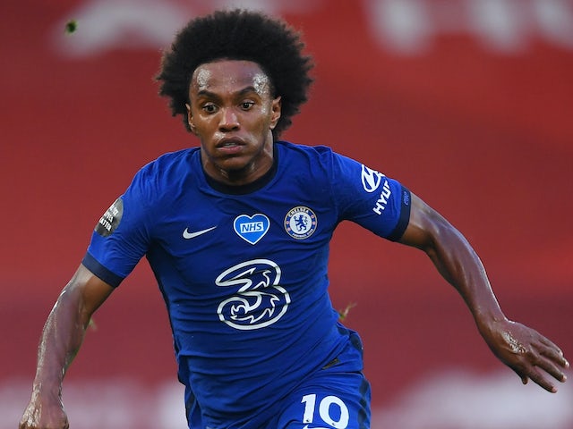 Arsenal favourites to sign Willian if he leaves Chelsea