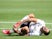 Fulham striker Aleksandar Mitrovic goes down injured in July 2020