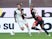 Juventus's Federico Bernardeschi in action with Genoa's Stefano Sturaro in Serie A on June 30, 2020