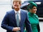 Prince Harry and Meghan Markle pictured on March 9, 2020