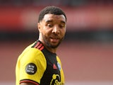 Watford captain Troy Deeney reacts as his side are relegated on July 26, 2020