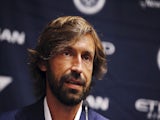 Juventus manager Andrea Pirlo pictured in July 2015