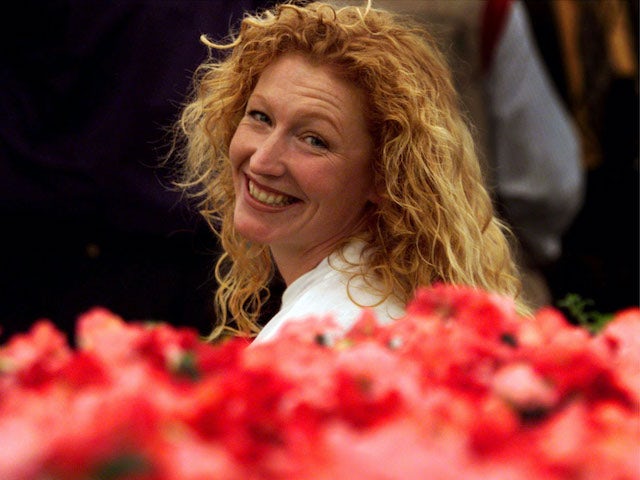 Charlie Dimmock pictured in her May 1999 pomp