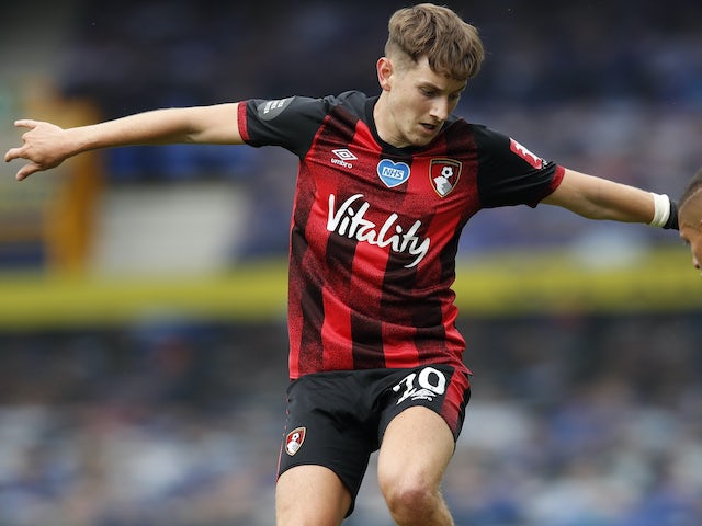 David Brooks in action for Bournemouth on July 26, 2020