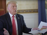 Donald Trump appears on HBO's AXIOS, broadcast on August 3, 2020