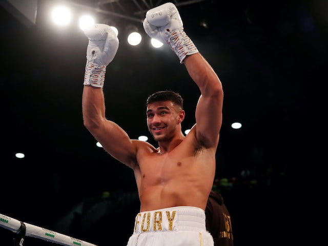 Tommy Fury pictured on December 21, 2019