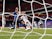 Paris Saint-Germain's Eric Maxim Choupo-Moting scores against Atalanta BC in the Champions League on August 12, 2020