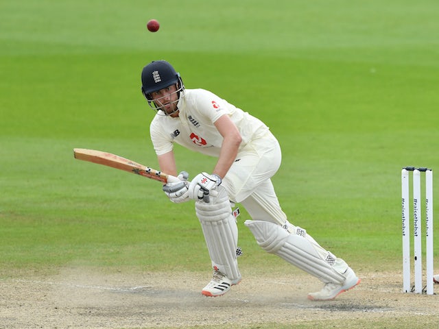 Dom Sibley hits half-century as England post 140 before tea