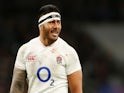 Manu Tuilagi pictured for England in March 2020